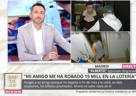 Unos décimos premiados en busca y captura: «¡Mi amigo me ha robado 15 millones de la Lotería!»