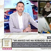 Unos décimos premiados en busca y captura: «¡Mi amigo me ha robado 15 millones de la Lotería!»