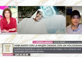 Casada con un holograma: «Tiene la voz de uno de mis ex, un físico mezcla de anteriores parejas y la…»