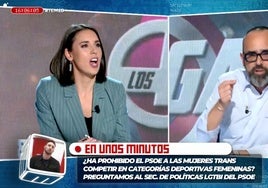 Irene Montero estalla al debatir sobre deportistas trans en competiciones: «¡Es transfobia pura lo que dices…!»