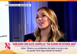 Alice Campello se desnuda ante las cámaras con confesiones muy íntimas: «Álvaro me ha ayudado muchísimo pero…»