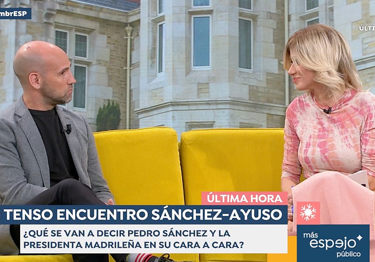 Susanna Griso y Gonzalo Miró han protagonizado un momento de máxima tensión en 'Espejo Público'.