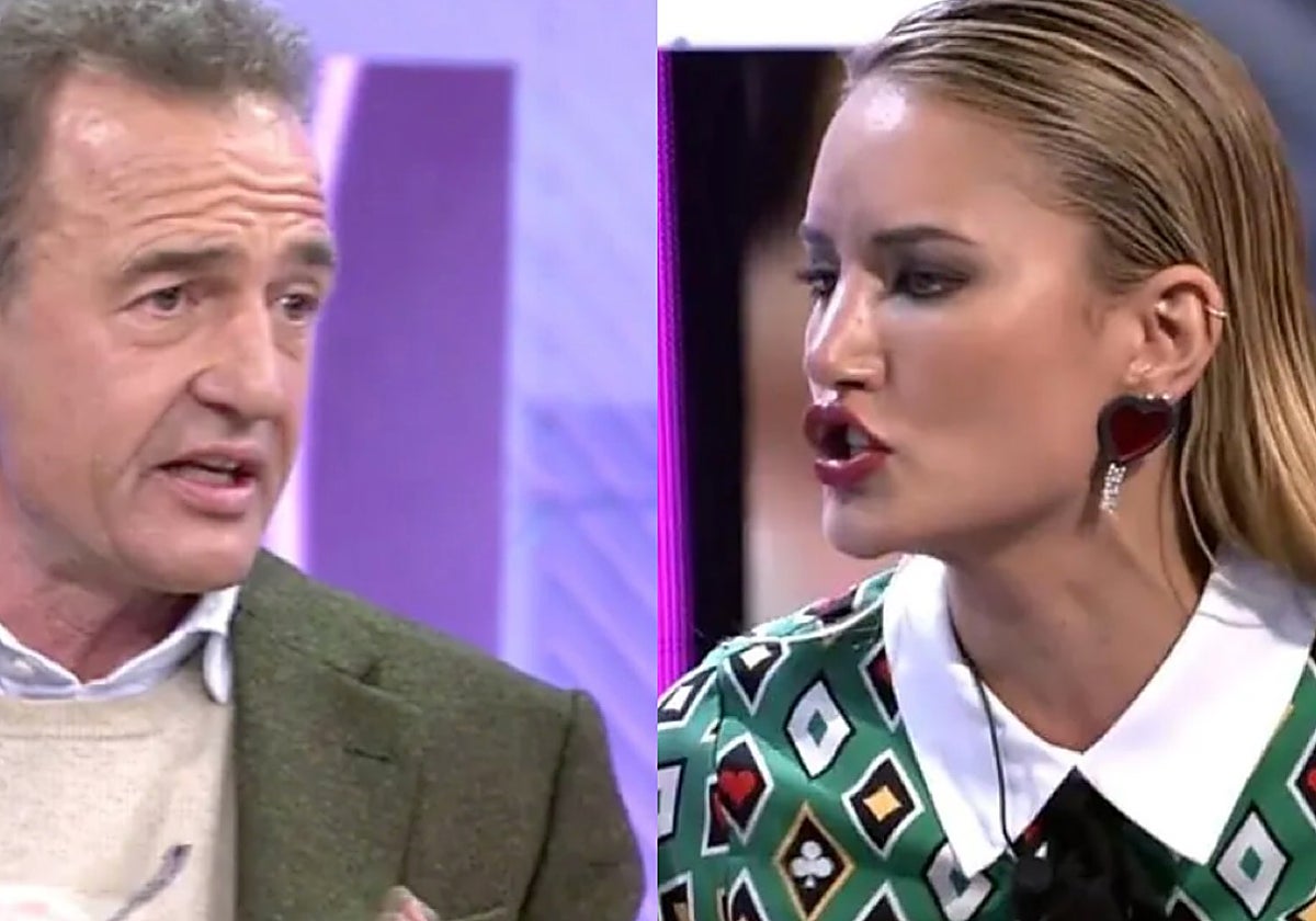 Alba Carrillo no se ha cortado en dar el nombre de la 'mano negra' que mantiene a Alessandro Lecquio en Telecinco.