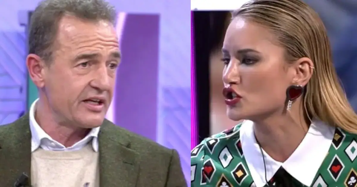 Alba Carrillo, contra Alessandro Lecquio: señala al importante rostro que 'protege' al tertuliano en Telecinco