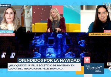 Marta Robles calla bocas con su firme posicionamiento sobre los que rehúyen de decir «feliz Navidad»