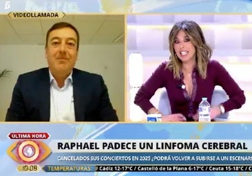 Un experto habla sin rodeos sobre el pronóstico del linfoma que sufre Raphael: «Es un asunto serio»