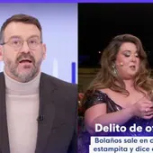 Un presentador de TVE 'vacila' a los ofendidos por la polémica de Lalachus