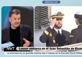 Iñaki López sobre la experiencia de la princesa Leonor en el Juan Sebastián de Elcano: «¡Es como un Erasmus! Guardiamarinas fornidos, sin padres…»