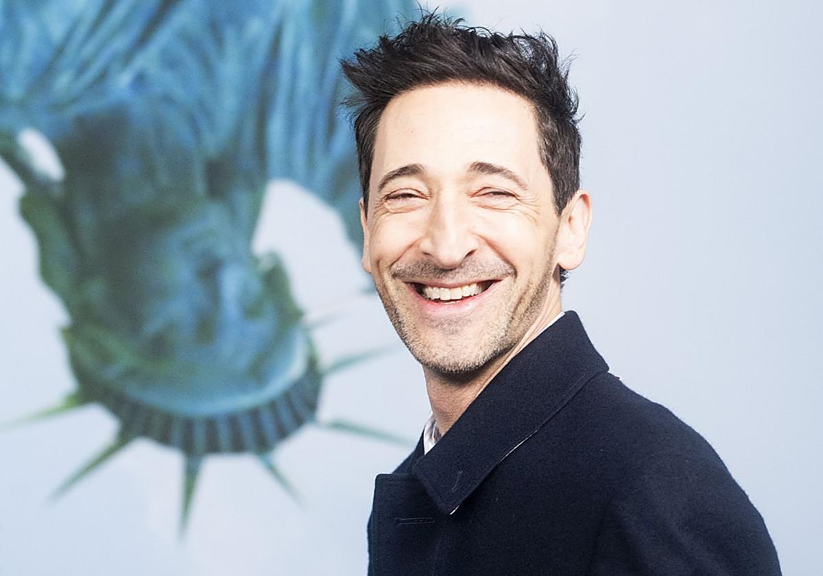 Adrien Brody, en su visita a Madrid para presentar 'The Brutalist'