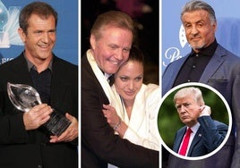 Donald Trump nombra «embajadores de Hollywood» a Mel Gibson, Sylvester Stallone y Jon Voight