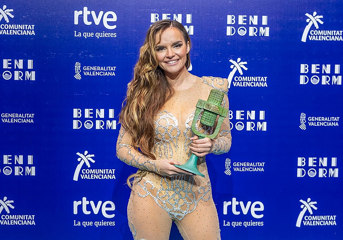 Melody, durante la final del Benidorm Fest