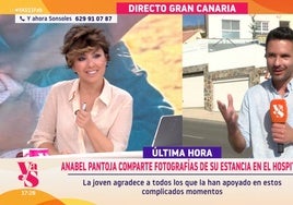 Sonsoles Ónega 'noquea' a un periodista apostado delante de la casa de Anabel Pantoja con una extraña pregunta