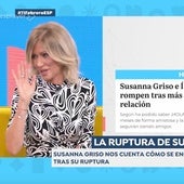 Susanna Griso se sincera ante las cámaras tras conocerse la ruptura con su pareja: «No me acostumbro»