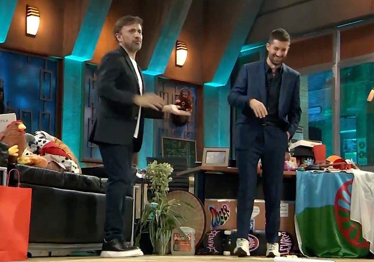 José Mota y David Broncano en 'La Revuelta'