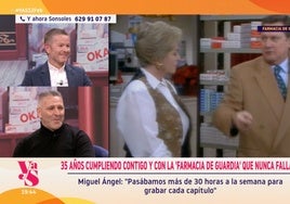 Quique y Guille vuelven a 'Farmacia de Guardia' después de 30 años ante el asombro de Sonsoles Ónega