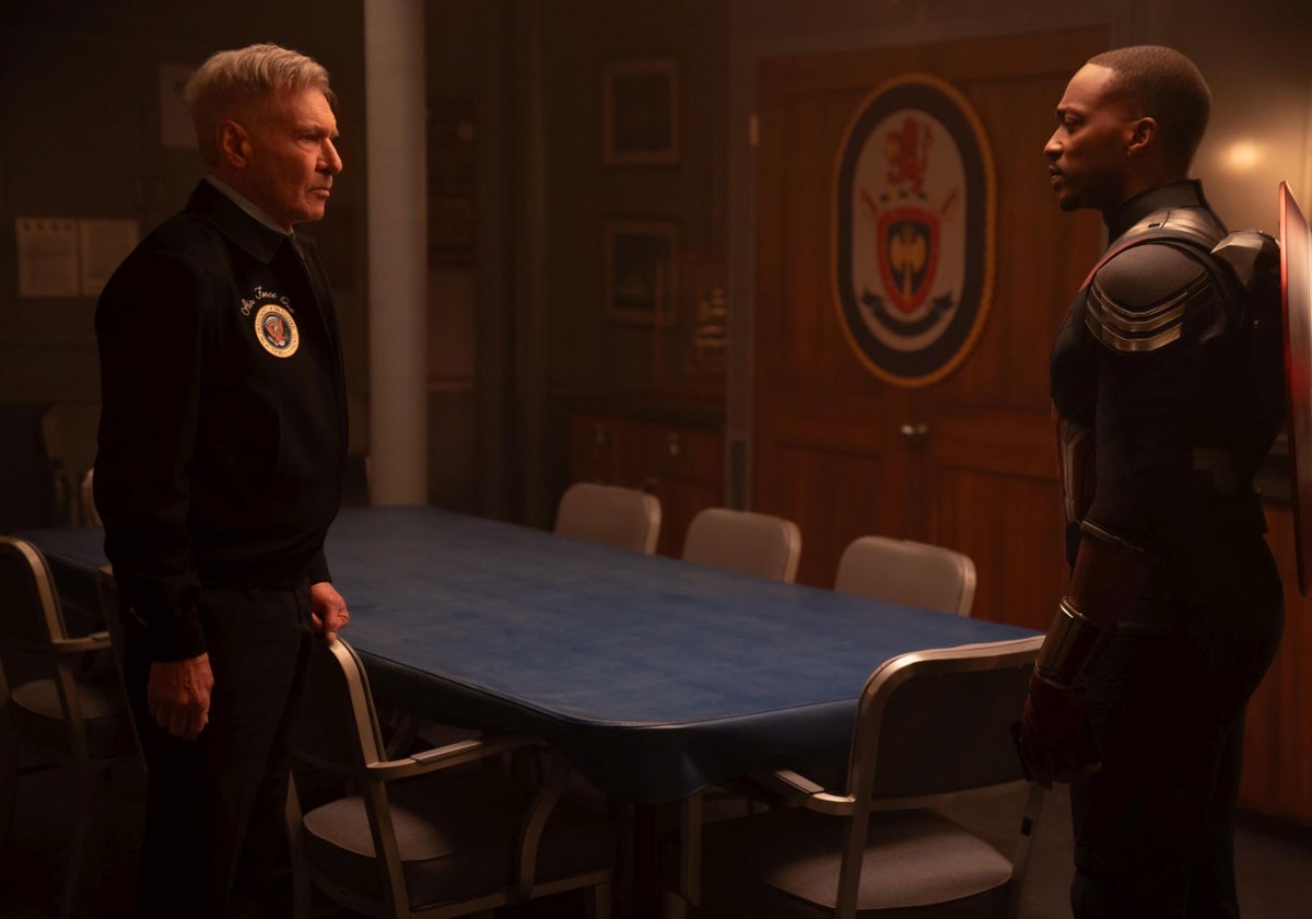 Harrison Ford y Anthony Mackie
