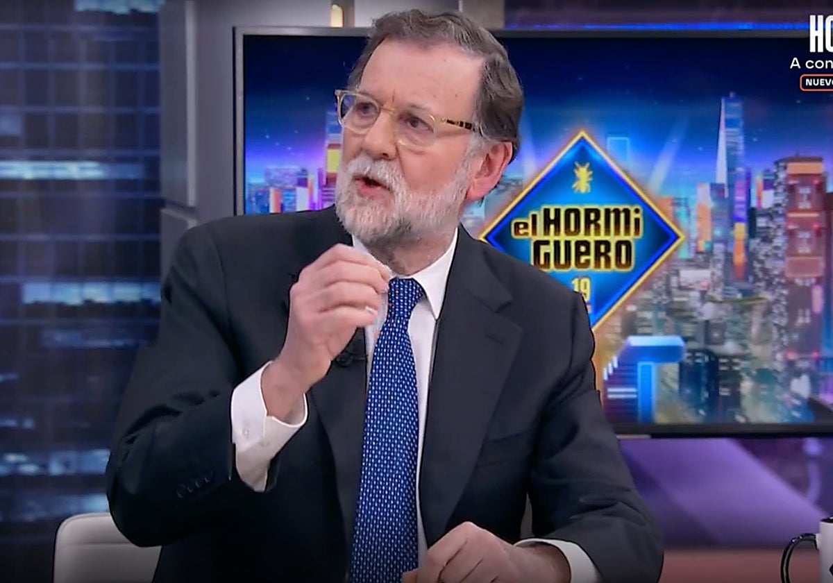 Mariano Rajoy en 'El Hormiguero'