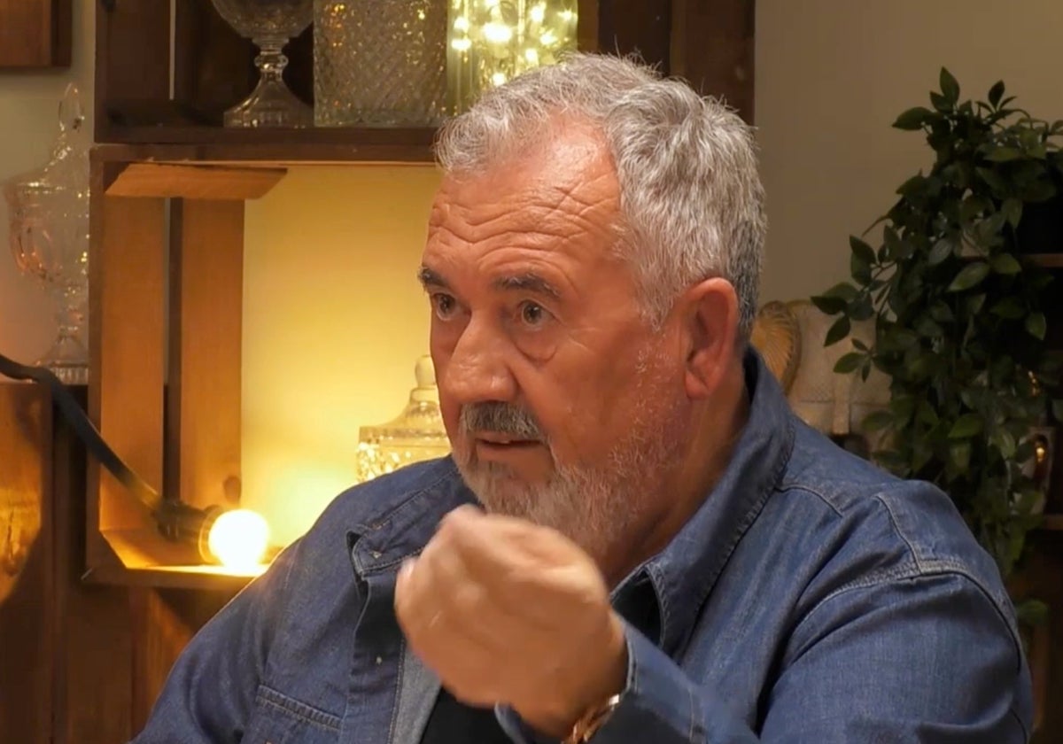 Francisco durante su cita de 'First Dates'
