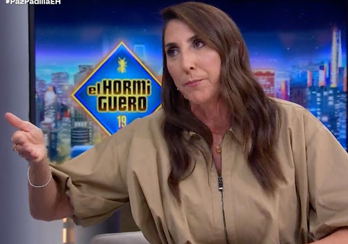 Paz Padilla vivió un incómodo momento durante la llamada de la tarjeta de 'El Hormiguero'.