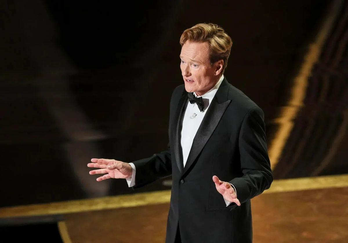 Conan O'Brien, en la gala de los Oscar