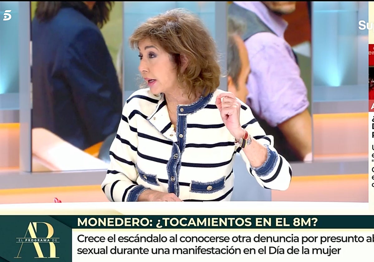 Ana Rosa Quintana se ha sincerado en 'El programa de Ana Rosa' sobre el acoso sufrido por Podemos.