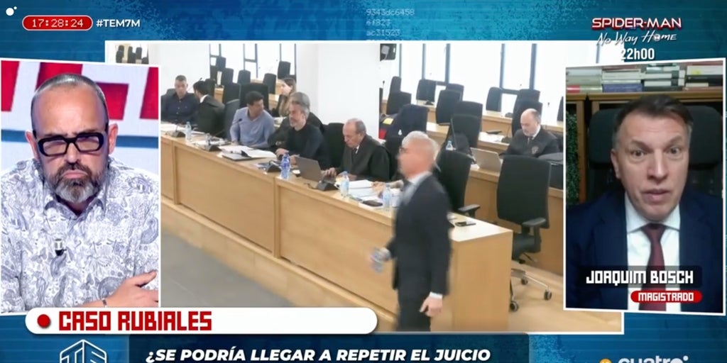 Joaquim Bosch habla alto y claro sobre el recurso presentado por la defensa de Rubiales: «Podría repetirse el juicio»