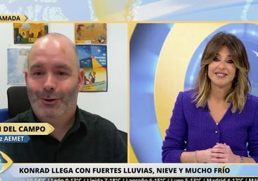 Una presentadora de Telecinco deja fuera de juego a la Aemet con la insólita petición que lanza sin rodeos