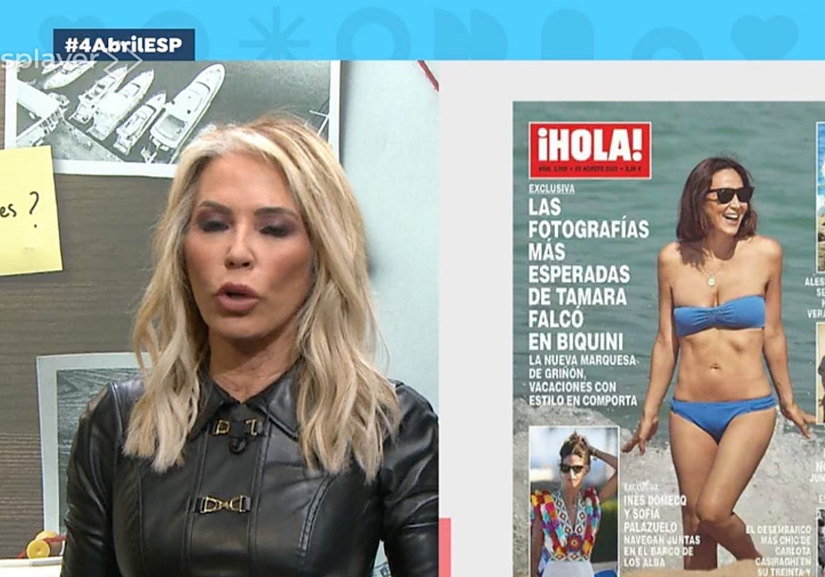 Montse Suárez, abogada de 'Espejo Público', ha cargado contra Tamara Falcó tras unas declaraciones en 'El Hormiguero'.