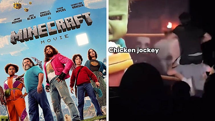 La reacción surrealista en las salas de cine con la película de Minecraft que se ha hecho viral