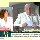 Ana Rosa Quintana se emociona al recordar cómo el Papa la ayudó a superar el cáncer: «Algo habrá hecho»