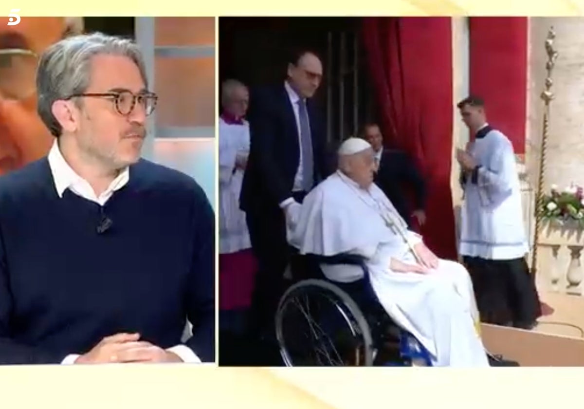 Máximo Huerta, colaborador de 'El programa de Ana Rosa', ha tenido un bonito recuerdo del Papa Francisco.