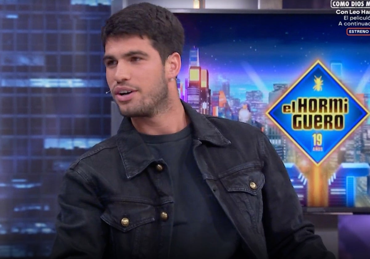 Carlos Alcaraz en 'El Hormiguero'