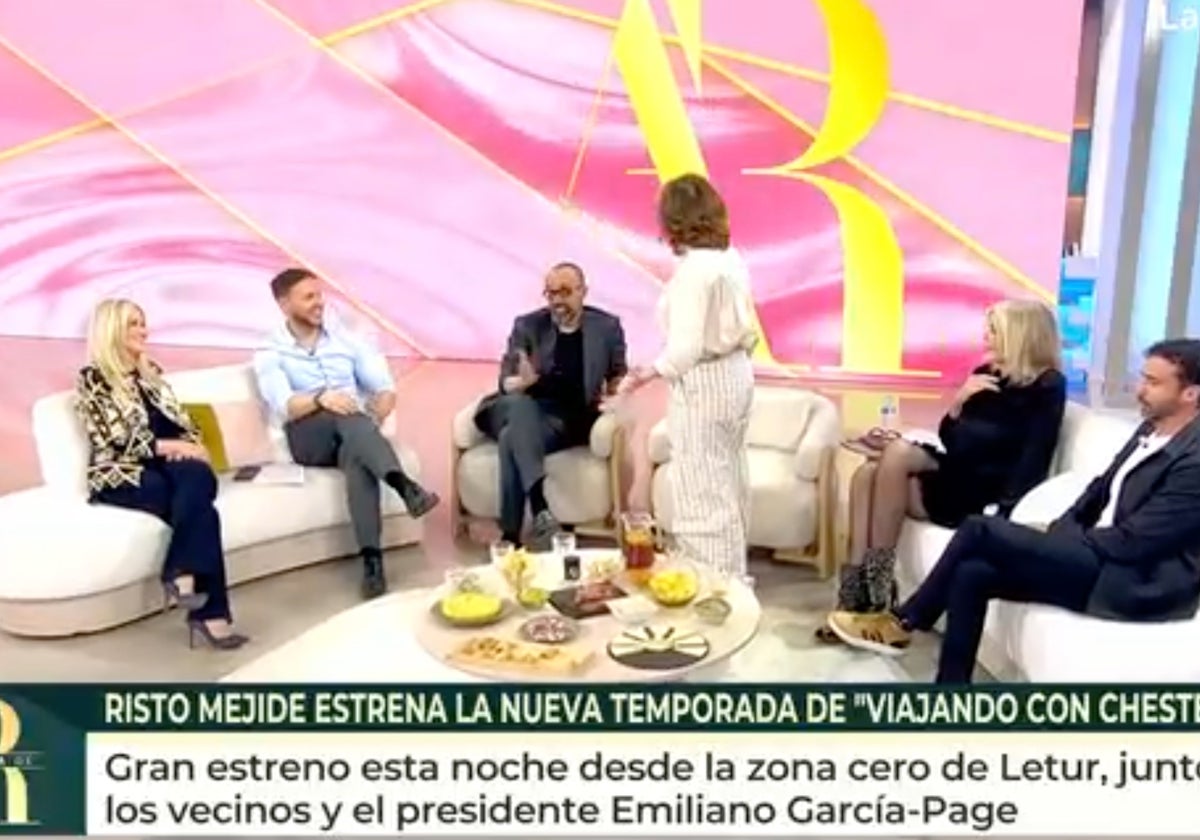 Ana Rosa Quintana se ha levantado ante lo visto en su entrevista a Risto Mejide en 'El programa de Ana Rosa'.