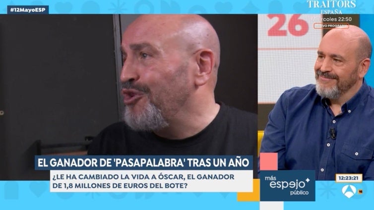 Óscar Díaz, ganador de 'Pasapalabra', revela un año después lo que le ha dado 'El Bote': «Soy un privilegiado»