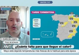 El portavoz de la Aemet responde a lo que muchos se están preguntando: «¿Cuánto falta para que llegue el calor?»