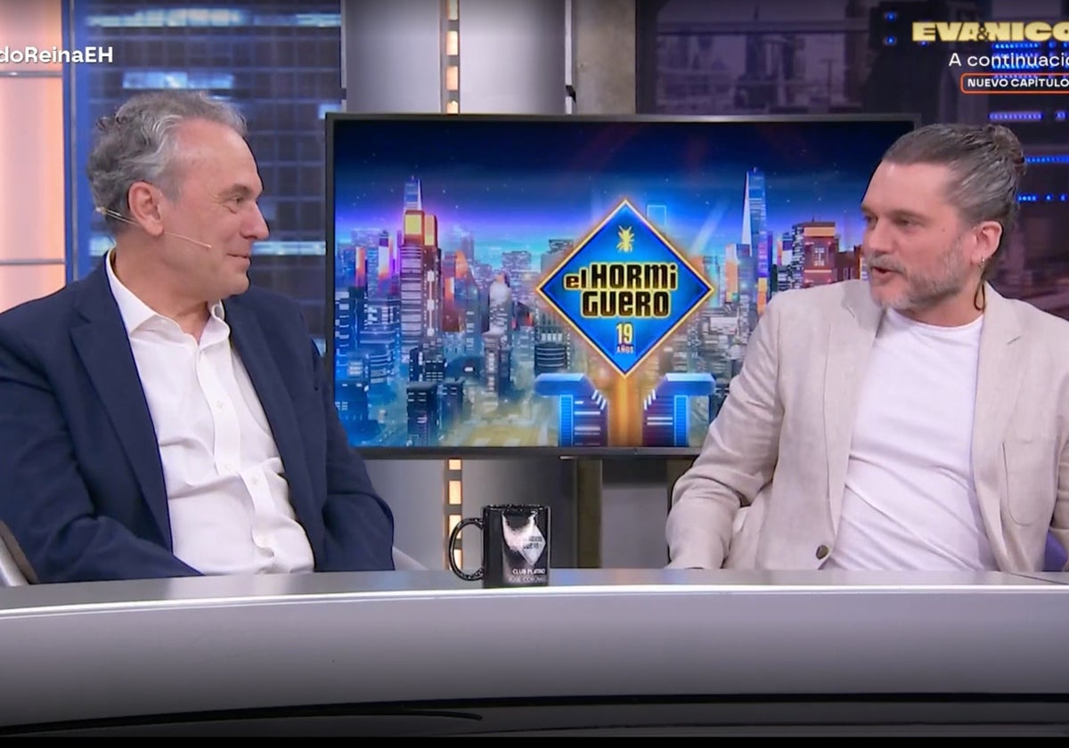 José Coronado y Salva Reina en 'El Hormiguero'
