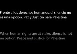 TVE desafía a la UER y abre la retransmisión de Eurovisión con un mensaje a favor de Palestina
