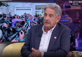 Miguel Ángel Revilla en 'El Hormiguero'