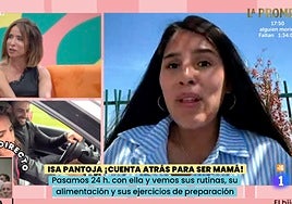 El truco de Isa Pantoja para vivir un embarazo «tranquilo y especial»