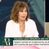 El 'aviso' de Ana Rosa a Paloma Lago tras conocer que ha denunciado ser víctima de «sumisión química»