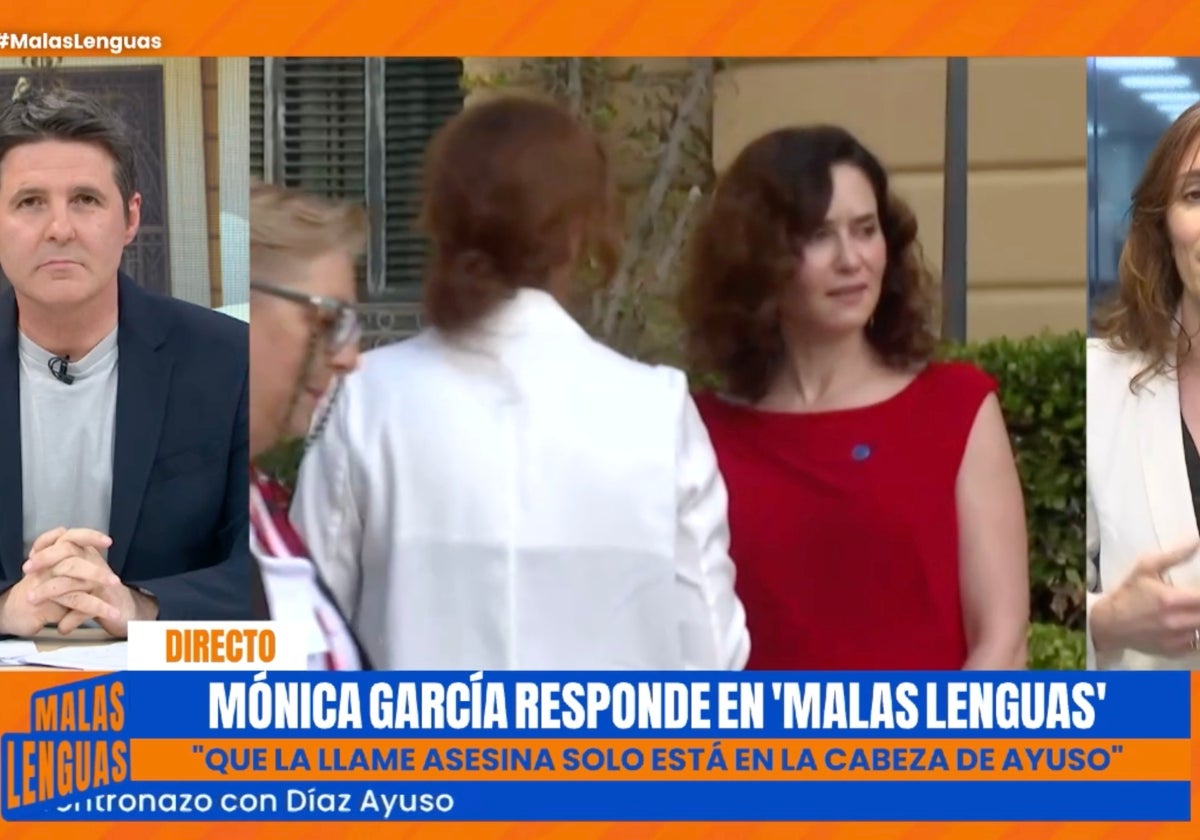 Mónica García explica al detalle el tenso encuentro con Díaz Ayuso: «Al  principio no entendí qué decía pero…»