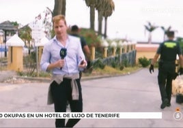 La Guardia Civil tiene que escoltar a 'El programa de Ana Rosa' en un hotel okupado: «Va a empeorar la cosa»