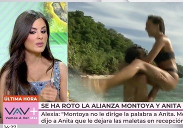 La final de 'Supervivientes' dinamita la relación de Montoya y Anita: «Le puso las maletas en la recepción»