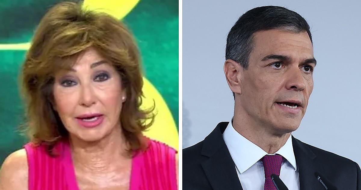 Ana Rosa Quintana, demoledora con Pedro Sánchez tras el registro de la UCO  en Ferraz: «Ni su maquilladora pudo camuflar...»