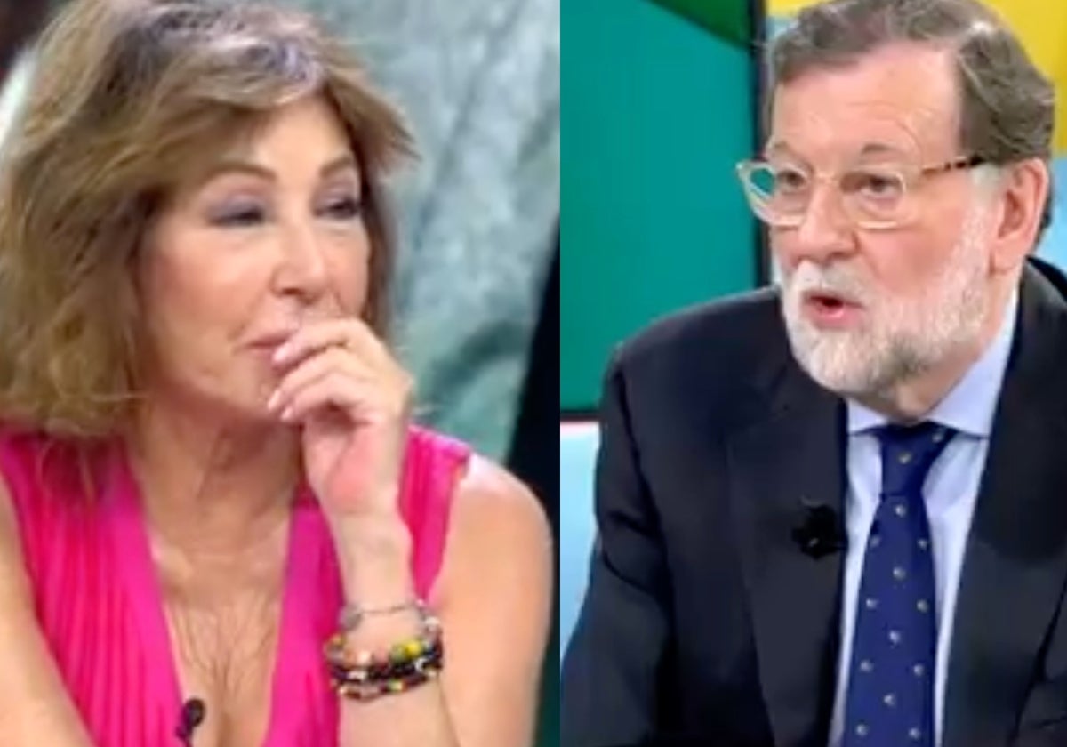 El programa de Ana Rosa: Mariano Rajoy interrumpe su entrevista para dejar  un serio aviso a Ana Rosa Quintana: «Perdone que se lo diga»