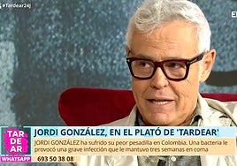 El regreso de Jordi González a la televisión con nuevos proyectos en el horizonte «y más ganas que nunca»