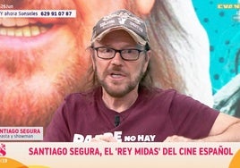 Santiago Segura se moja al hablar del rodaje de 'Torrente Presidente': «La actualidad es más absurda que cualquier cosa que se me ocurra a mi»