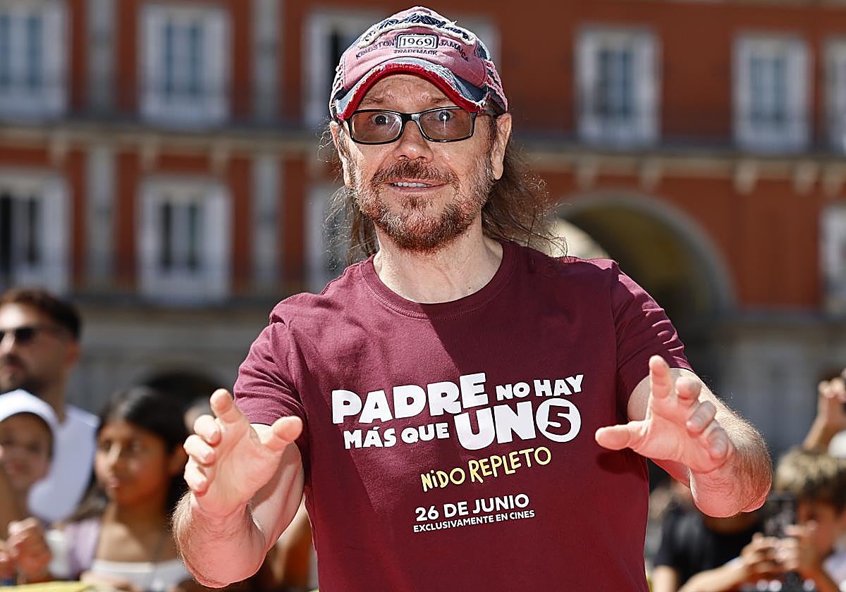 Santiago Segura, de promo con 'Padre no hay más que uno 5'