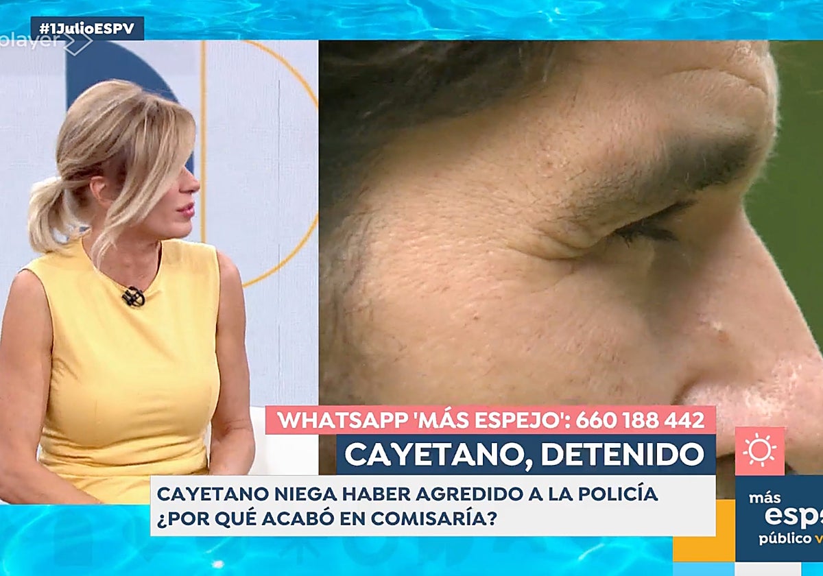 Susanna Griso ha dado en 'Espejo Público' un detalle hasta el momento desconocido de la trifulca de Cayetano Rivera.