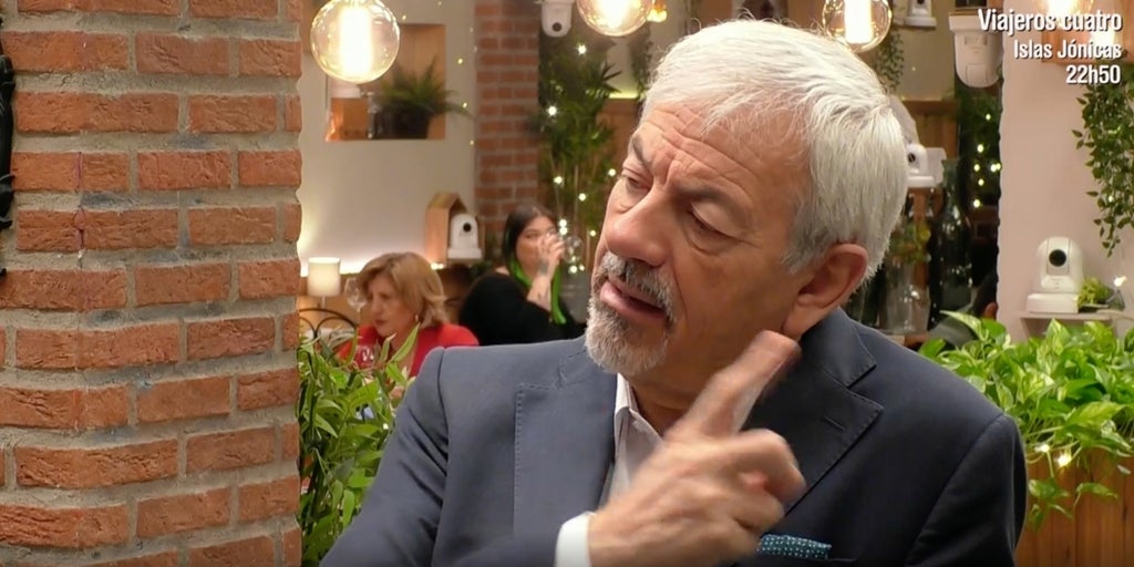 Carlos Sobera se queda perplejo ante la visita de una mujer casada que busca una cita: «Hay que actualizarse»